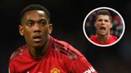 Anthony Martial Cristiano Ronaldo Man Utd