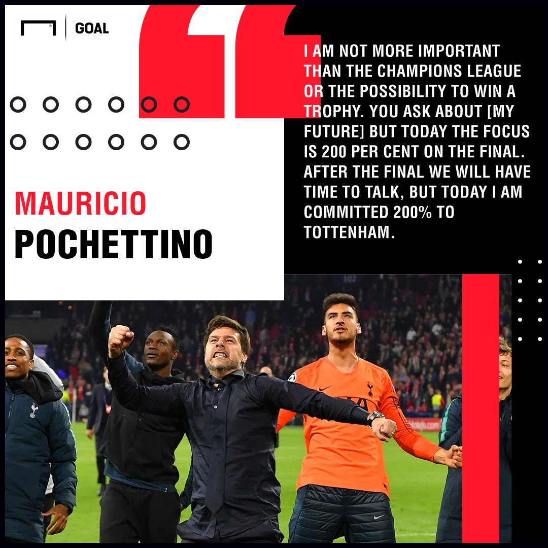 Mauricio Pochettino Future Spurs PS