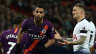 Riyad Mahrez, Kieran Trippier, Tottenham vs Man City