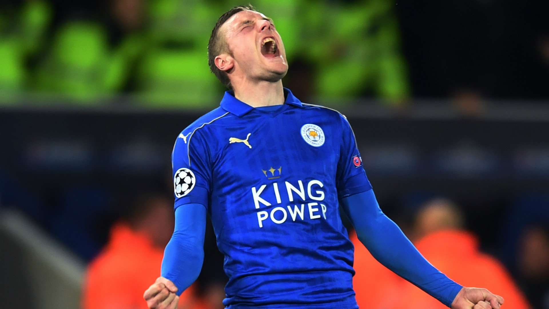 Jamie Vardy Leicester City Champions League