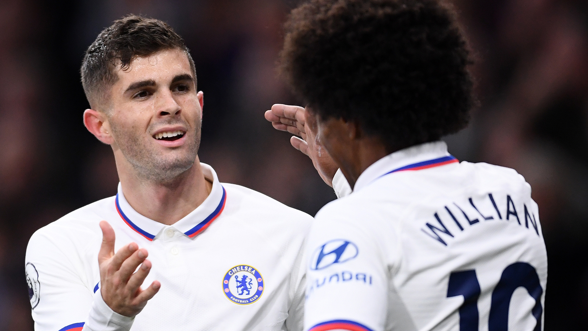 Christian Pulisic Willian Chelsea Burnley