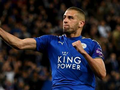 Islam Slimani Leicester City