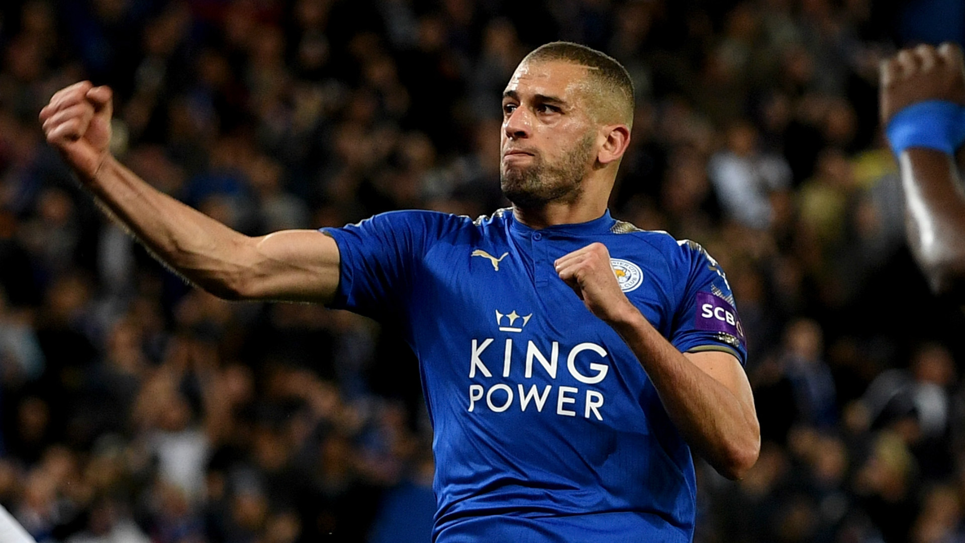 Islam Slimani Leicester City