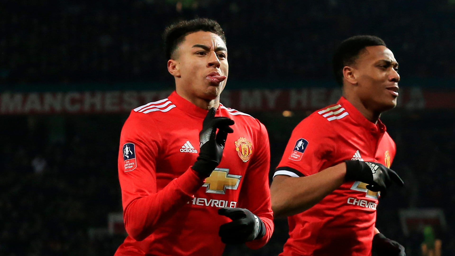 Jesse Lingard Manchester United Derby