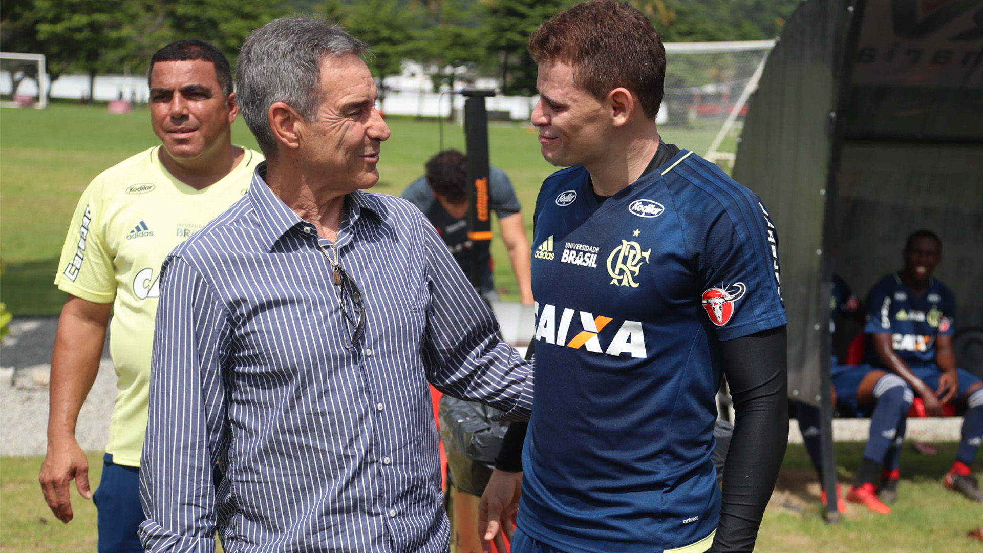 Jonas Flamengo Paulo Cesar Carpegiani Flamengo 09 01 18