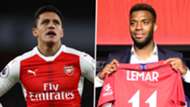 Alexis Sanchez, Thomas Lemar, Arsenal, Atletico Madrid split