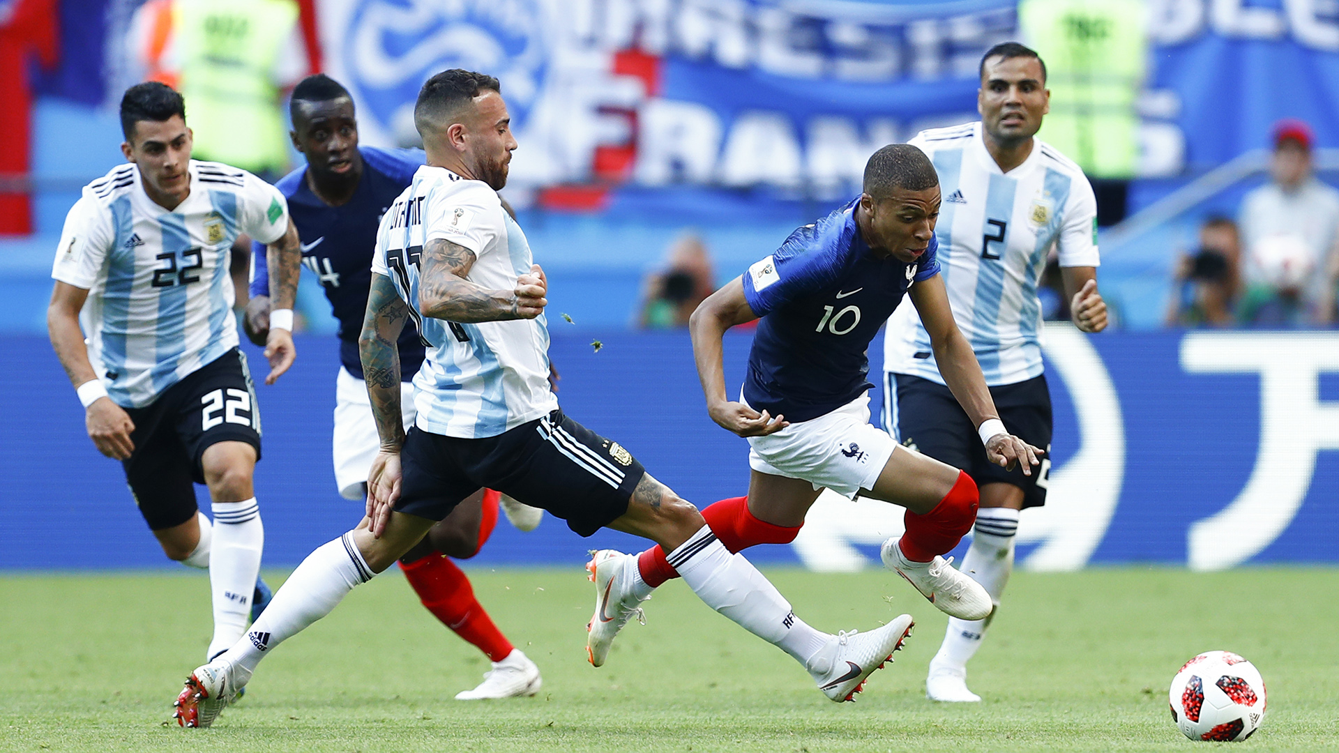   Kylian Mbappe Argentina France World Cup 2018 300618 