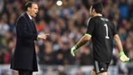 Allegri Buffon Real Madrid Juventus Champions League