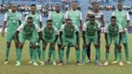 Gor Mahia squad v Thika United.