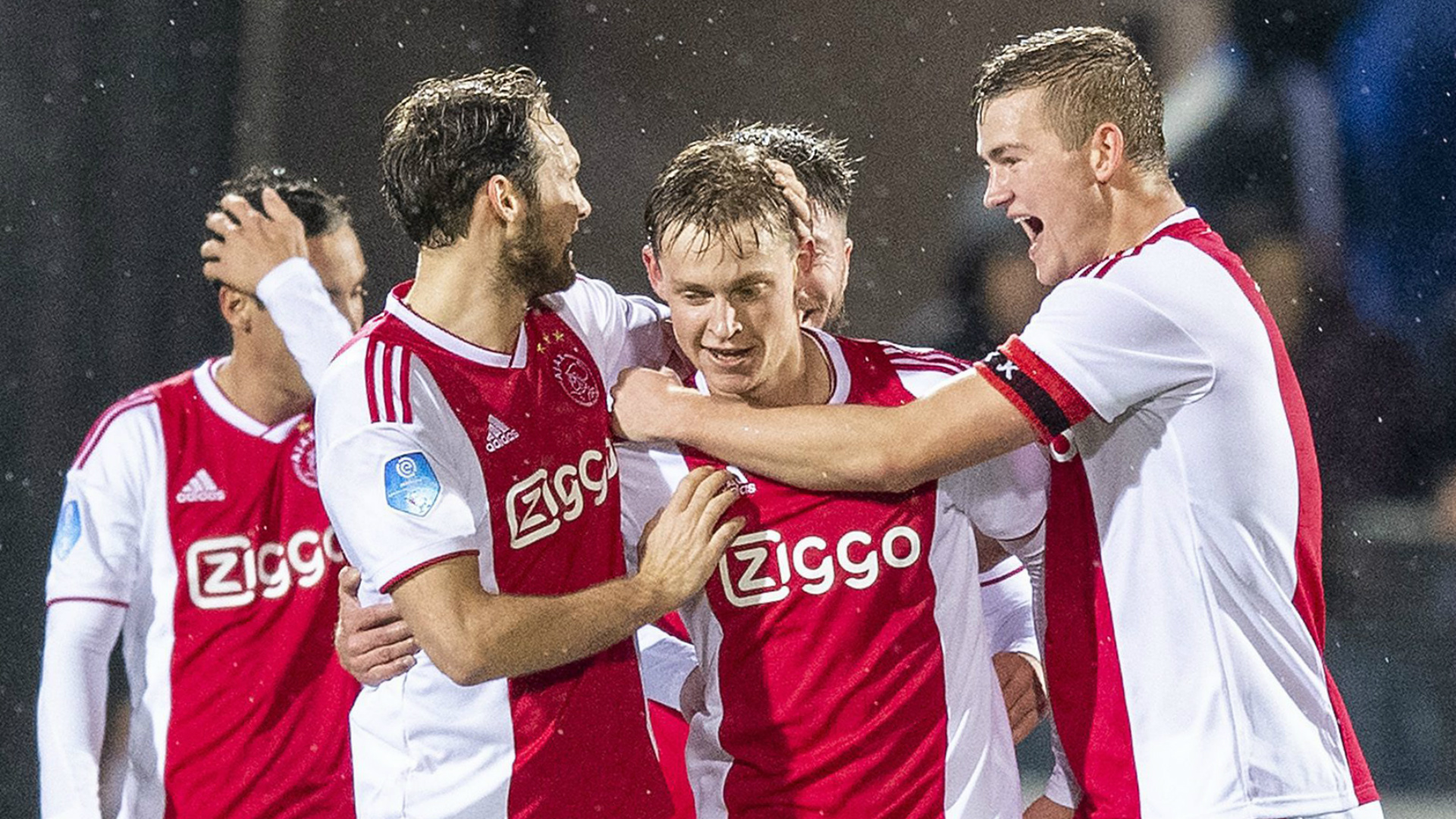 Frenkie De Jong Daley Blind Matthijs de Ligt Ajax