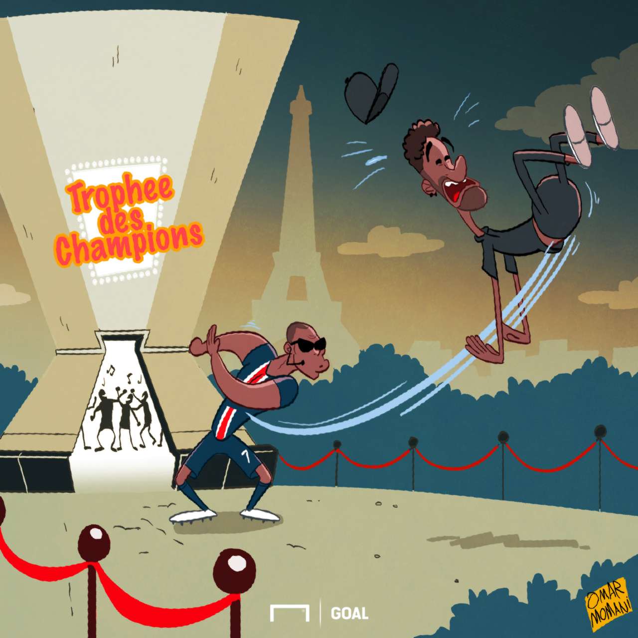 Goal's Cartoon Corner the best football sketches from Omar Momani