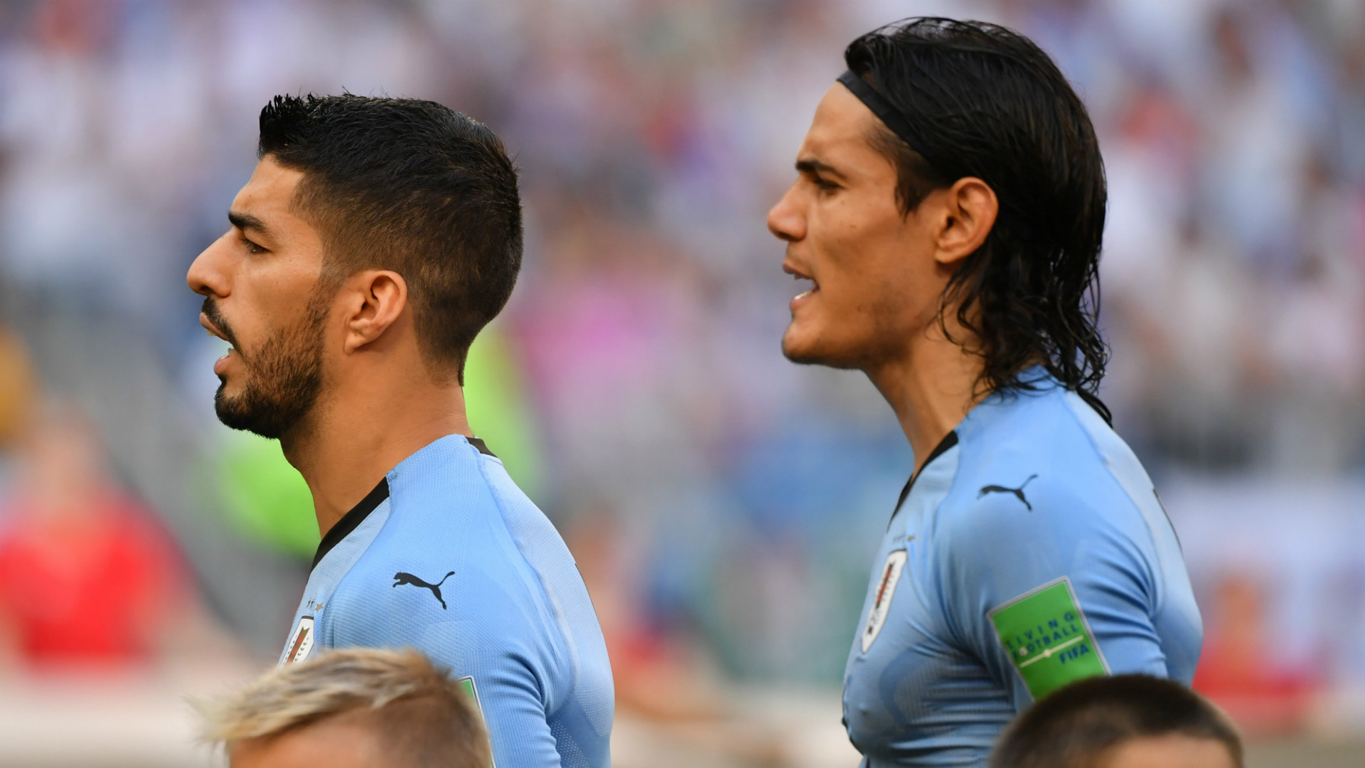  Luis Suarez Edinson Cavani Uruguay World Cup 2018 