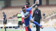 Cecidy Okeyo of Gor Mahia v Jerry Santo of Posta Rangers.j