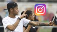 Neymar, Instagram logo