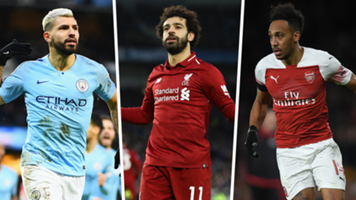 league premier goal scorers epl highest scores scorer aguero salah football goalscorers ten aubameyang soccer arsenal english current lead race