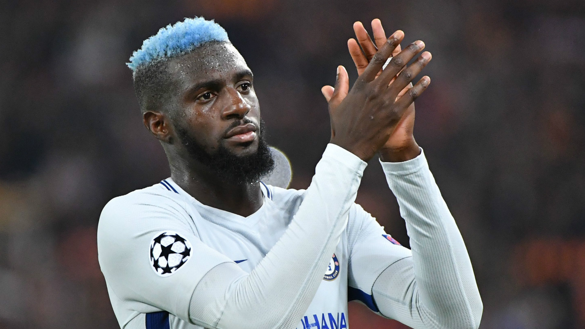 Tiemoue Bakayoko's Blue Hair Steals the Show at Chelsea Training - wide 8