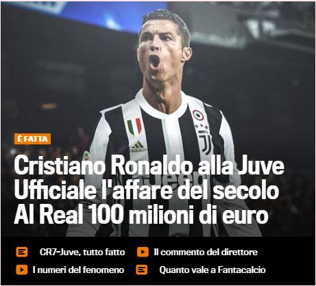 ronaldo juventus gazzetta dello sport quot acordo do s 233 culo quot quot verdadeiro ce 227 o quot a repercuss 227 o da contrata 231 227 o de cristiano ronaldo pela ronaldo juventus gazzetta dello sport quot acordo do s 233 culo quot quot verdadeiro ce 227 o quot a repercuss 227 o da contrata 231 227 o de cristiano ronaldo pela
