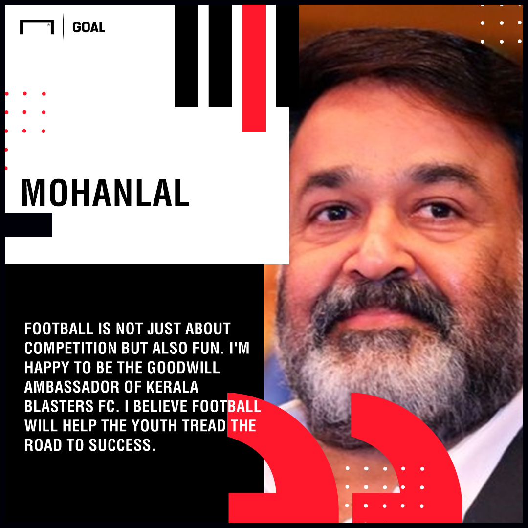 ISL 201819 Mohanlal joins Kerala Blasters as brand ambassador