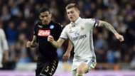 Allan Toni Kroos Real Madrid Napoli