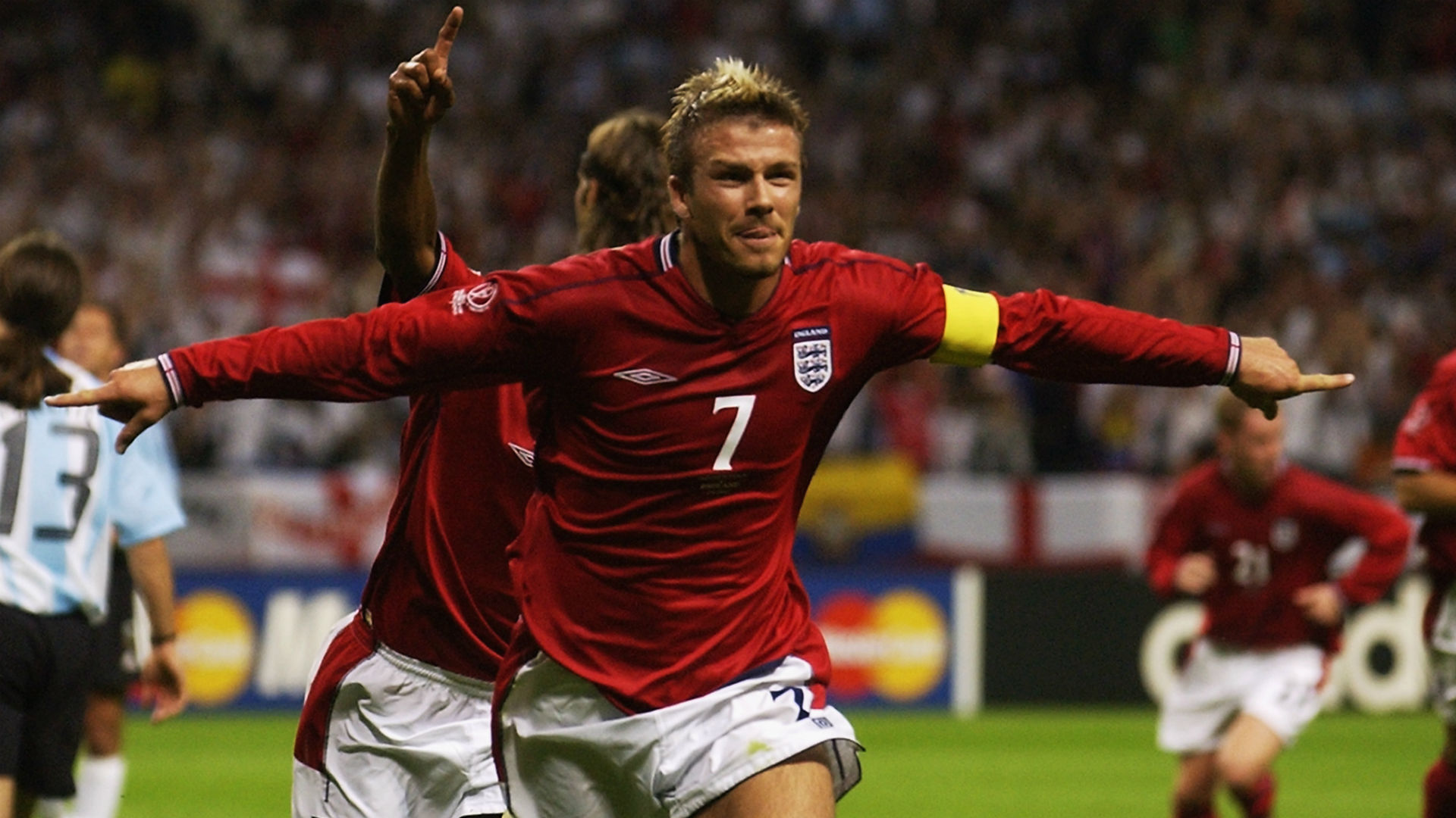 David Beckham tips Kane to face Messi in England versus Argentina World ...