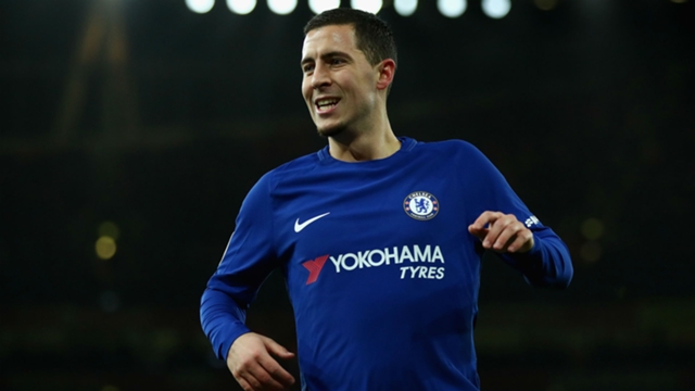 Eden Hazard Chelsea Arsenal 03012018