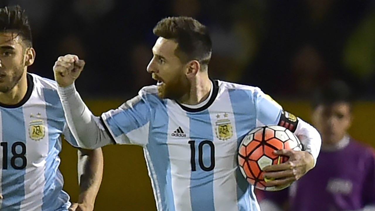 Image result for Lionel messi argentina 3-1
