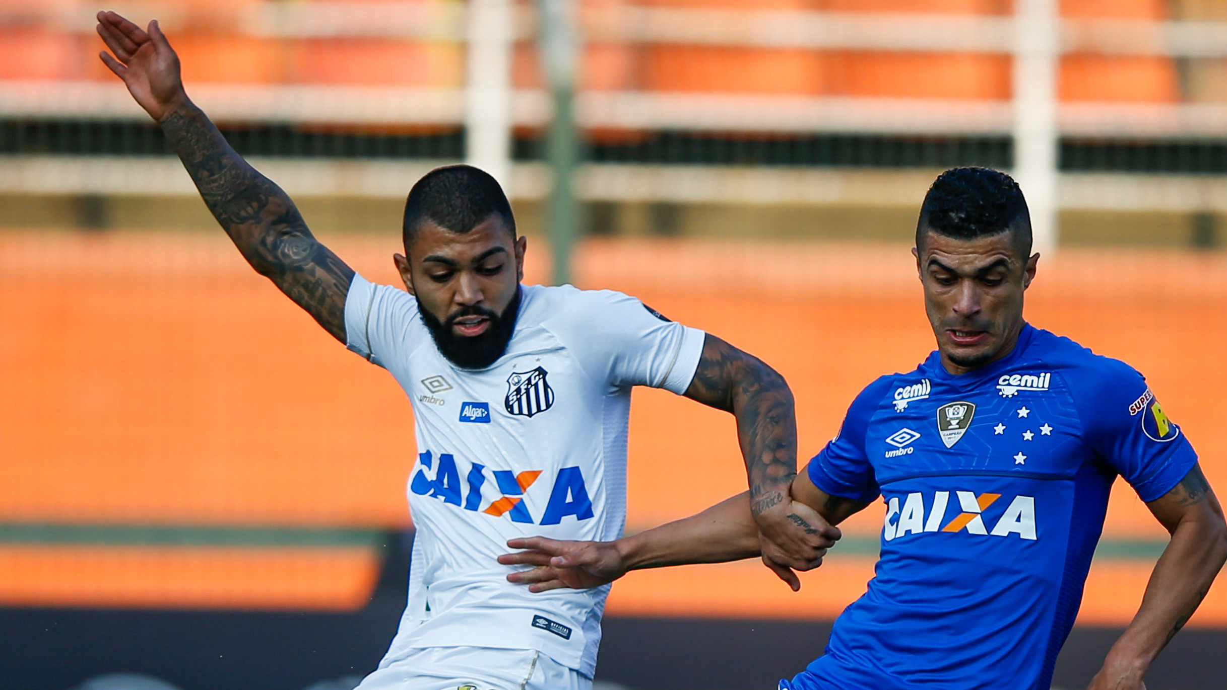 Gabriel e Egídio - Santos x Cruzeiro - 27/05/2018