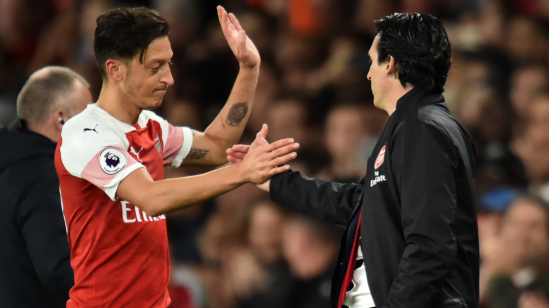 Mesut Özil Unai Emery Arsenal 21012019