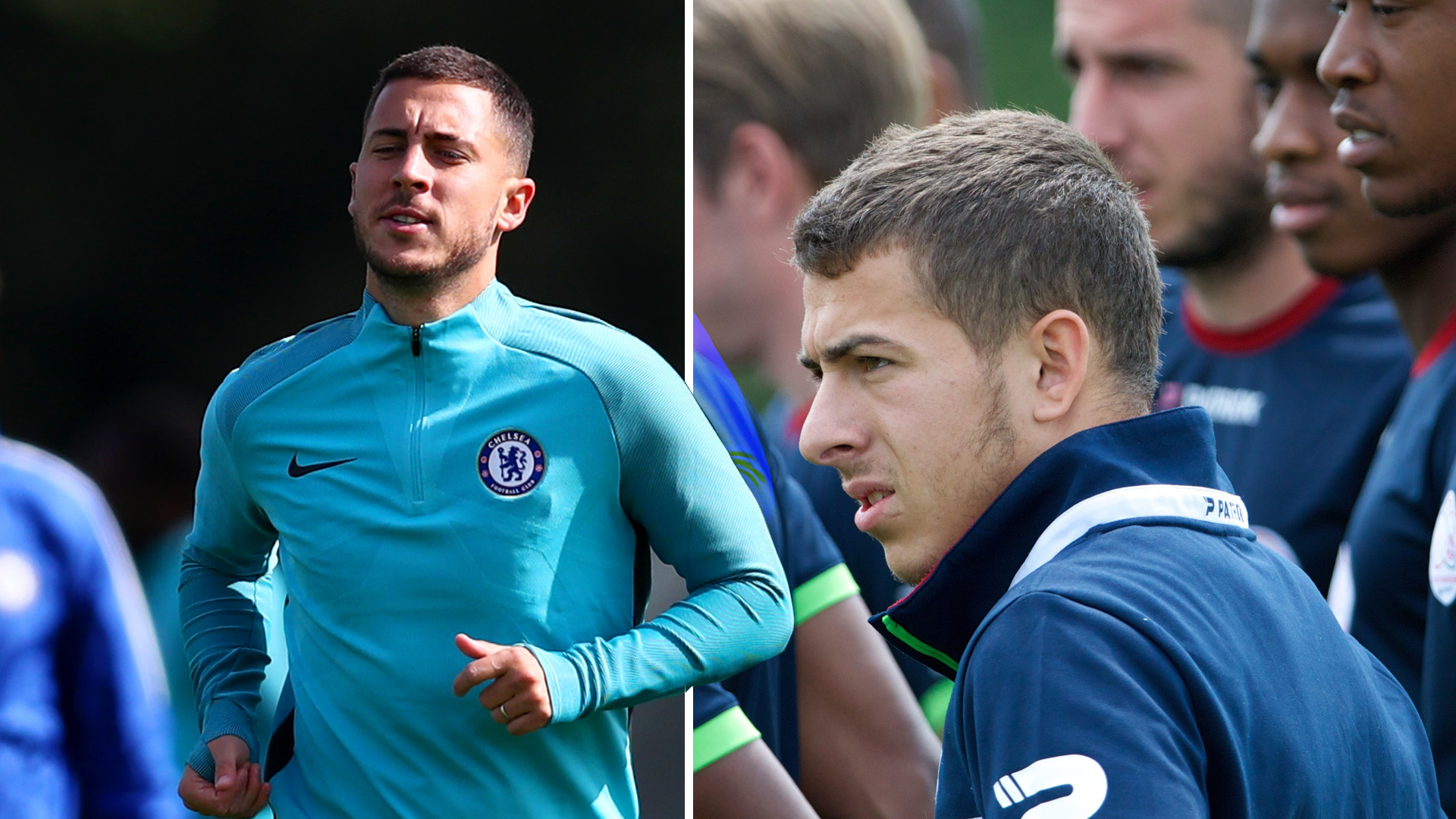 Chelsea transfer news Eden  Hazard s  brother  Kylian set 