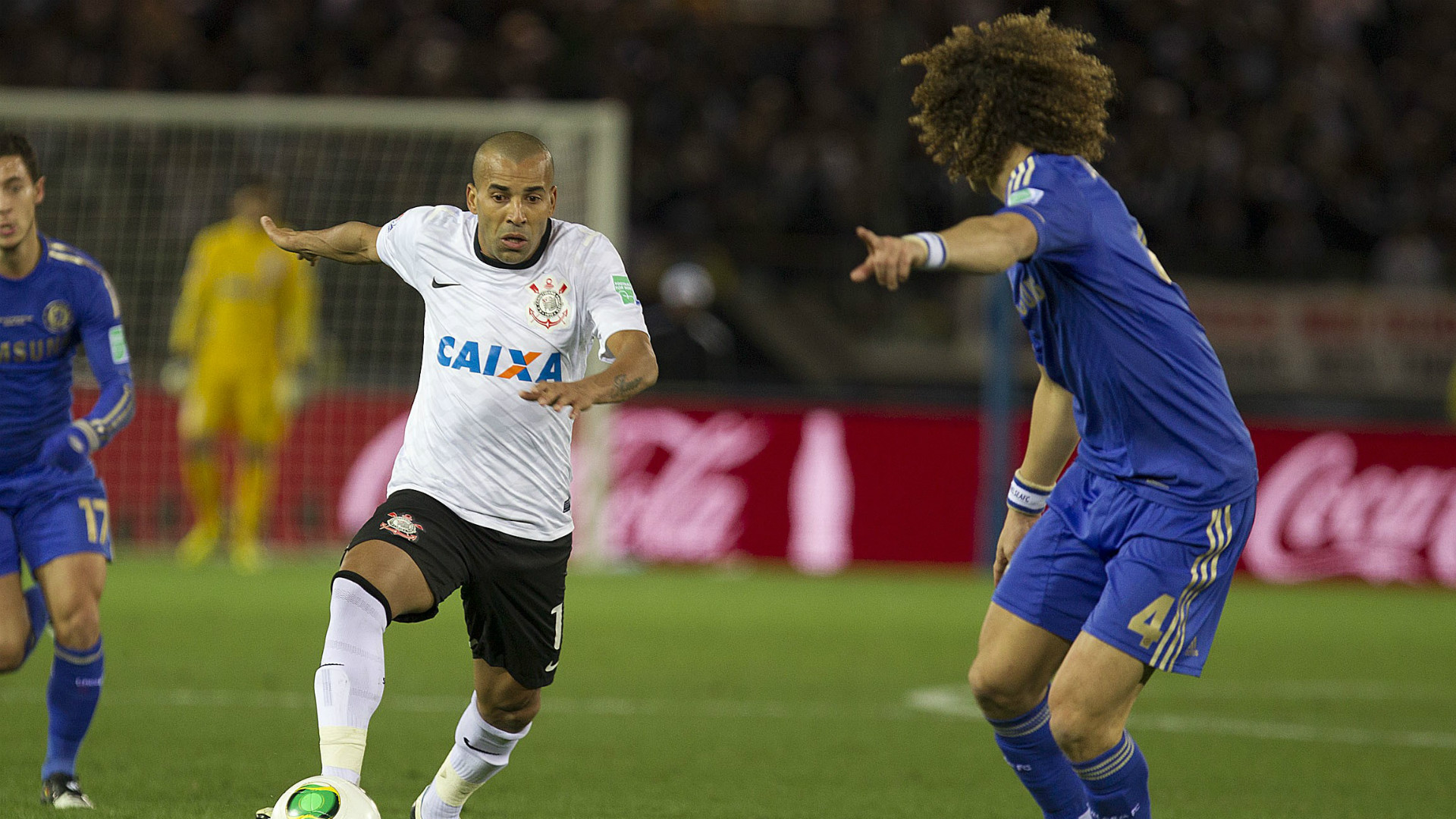 SÃO PAULO, SP - 03.05.2018: CORINTHIANS X INDEPENDIENTE - Emerson Sheik is  expelled during a match between Corinthians and Club Atlético Independiente  (Argentina), valid for the fourth round of group G of