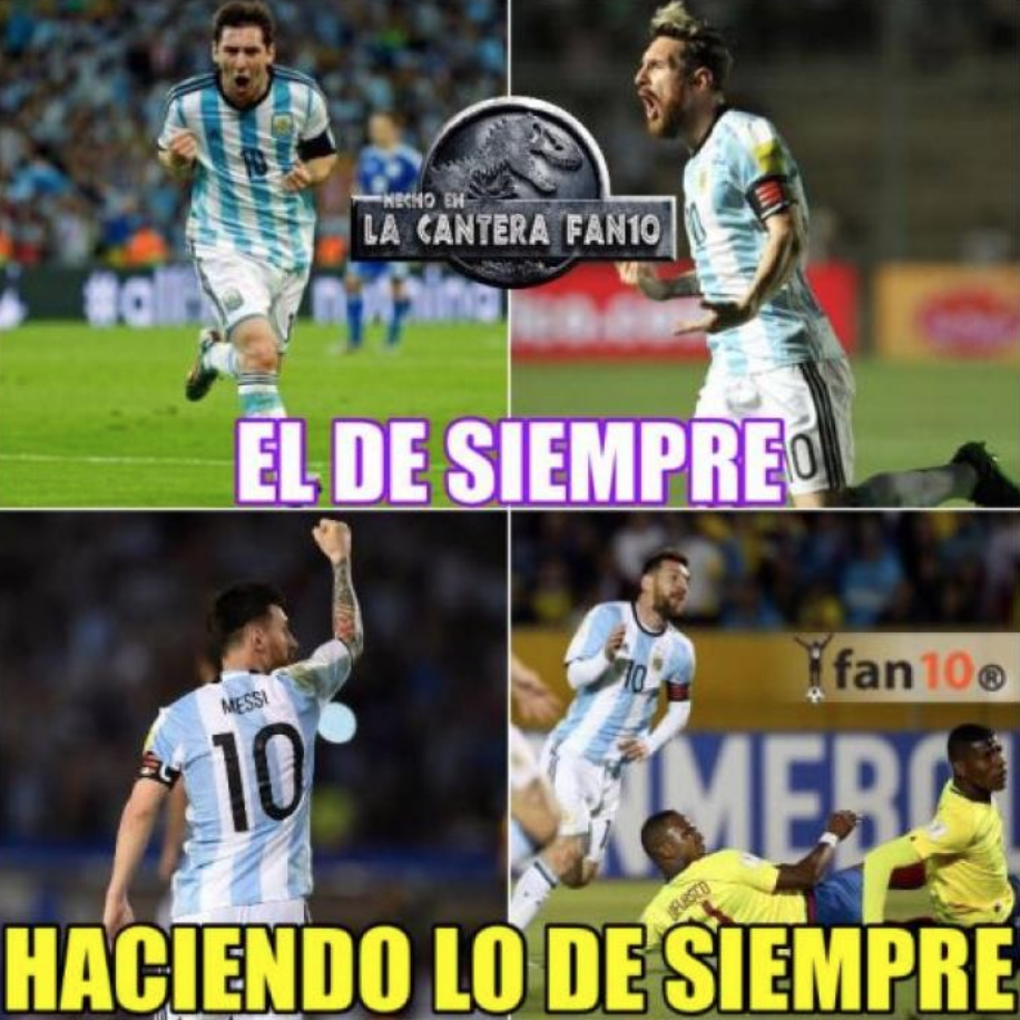 Los Memes De Argentina Vs Nigeria La Posesin De Maradona Y La