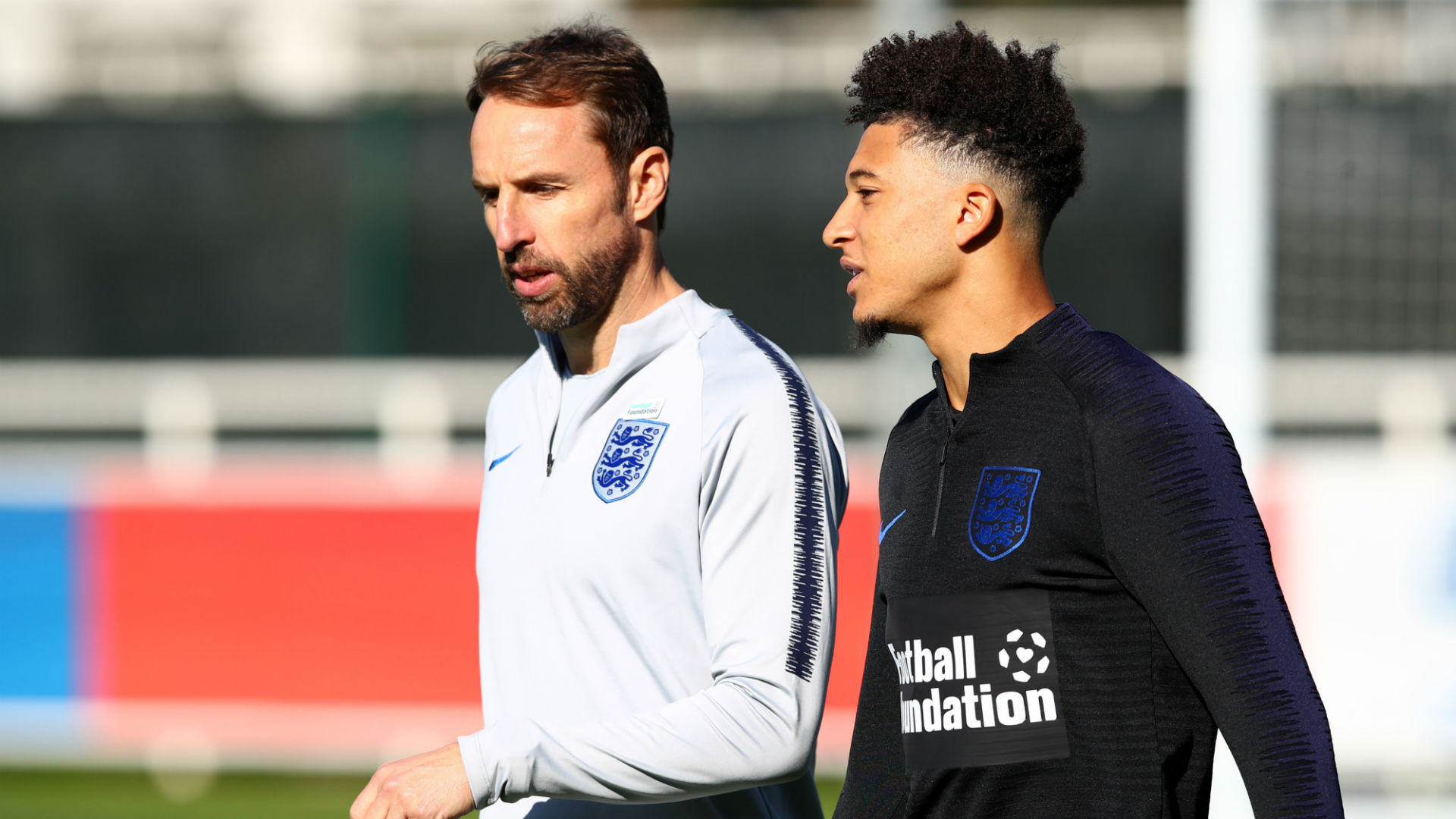 Gareth Southgate, Jadon Sancho, England, St George's Park, National Football Center