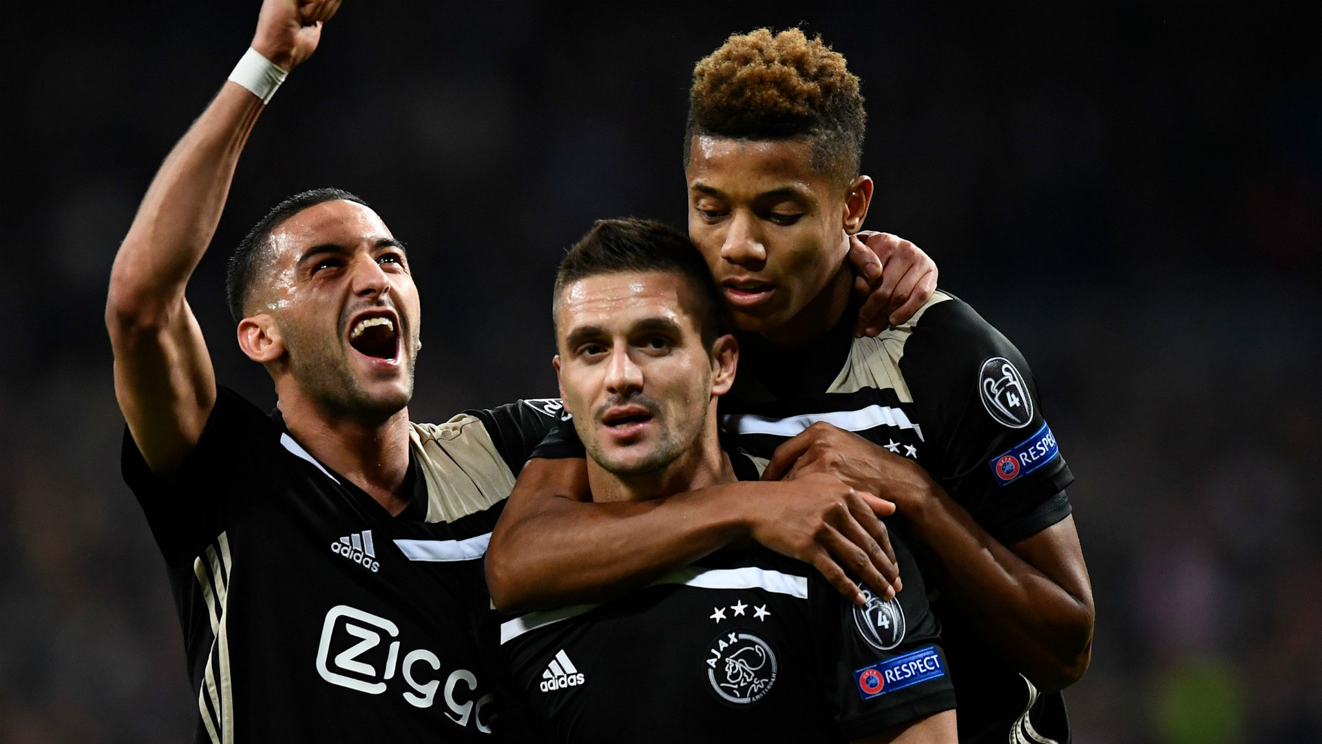 Ajax celebrate 2018-19