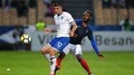 Moussa Dembelè Gianluca Mancini France Under 21 Italy Under 21
