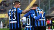 Atalanta celebrating Chievo Serie A