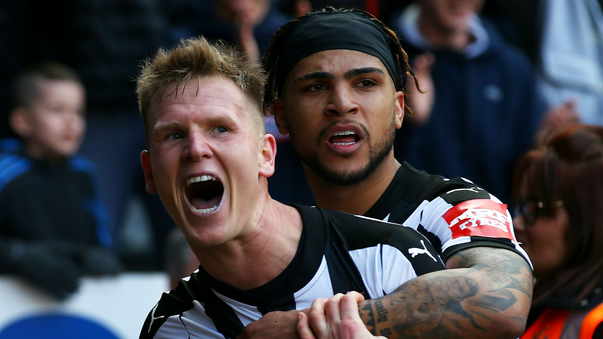 Matt Ritchie DeAndre Yedlin Newcastle