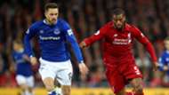 Georginio Wijnaldum Gylfi Sigurdsson Liverpool vs Everton Premier League 2018-19