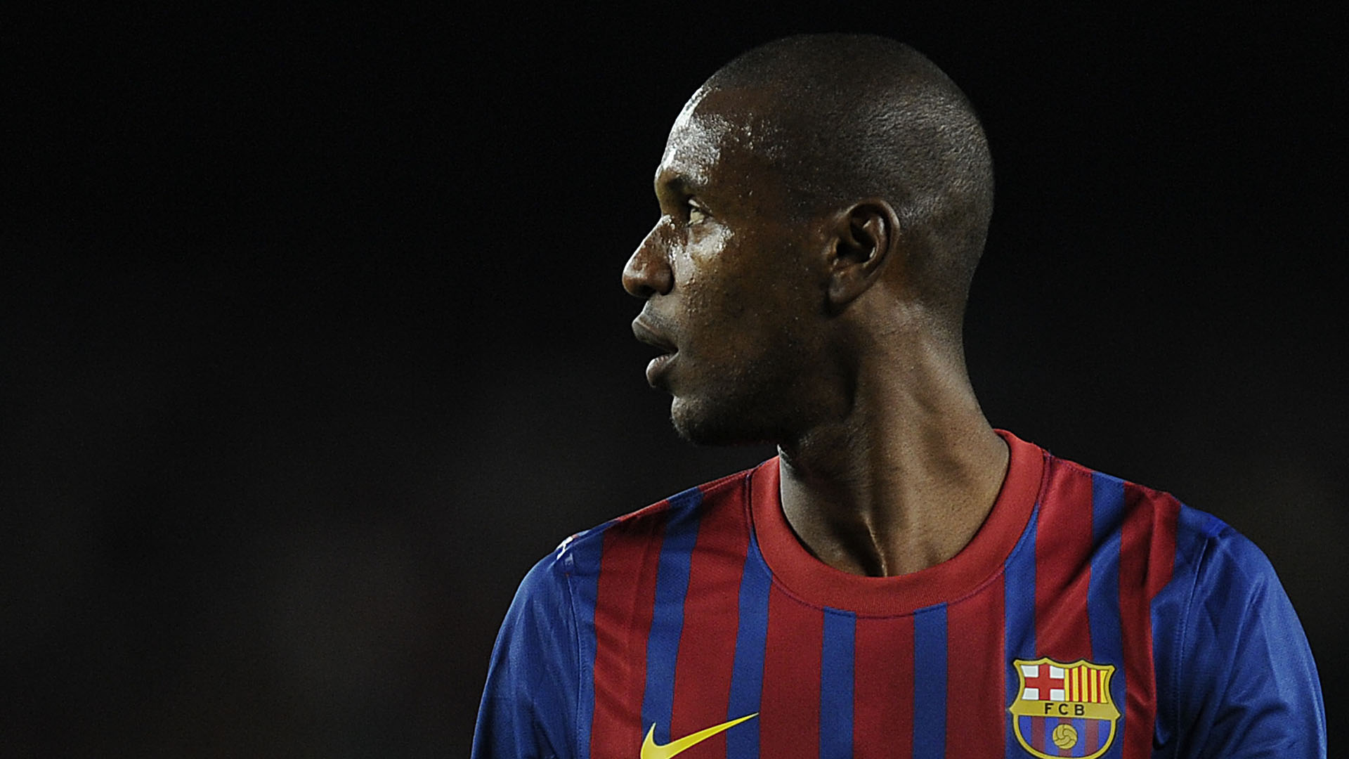 eric abidal fc barcelona 091711