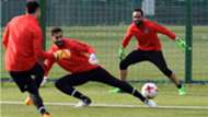 Claudio Bravo Johnny Herrera Chile training 240617