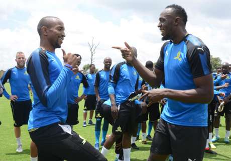 Brockie reveals what Bolt's like on the football pitch