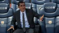 Ernesto Valverde Barcelona unveiling