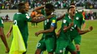Super Eagles celebrate