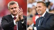 Ole Gunnar Solskjaer Brendan Rodgers Man Utd Leicester PS