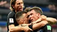 Modric Perisic Mandzukic Croatia Denmark World Cup 01072018