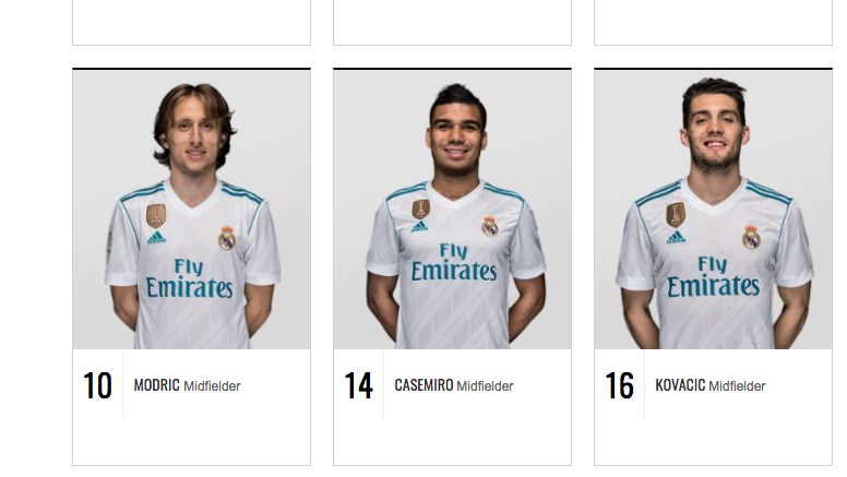 Maglia Home Real Madrid Modrić Maglia Home Real Madrid Modrić
