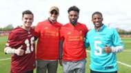 Kirk Cousins Jarvis Landry visit Liverpool