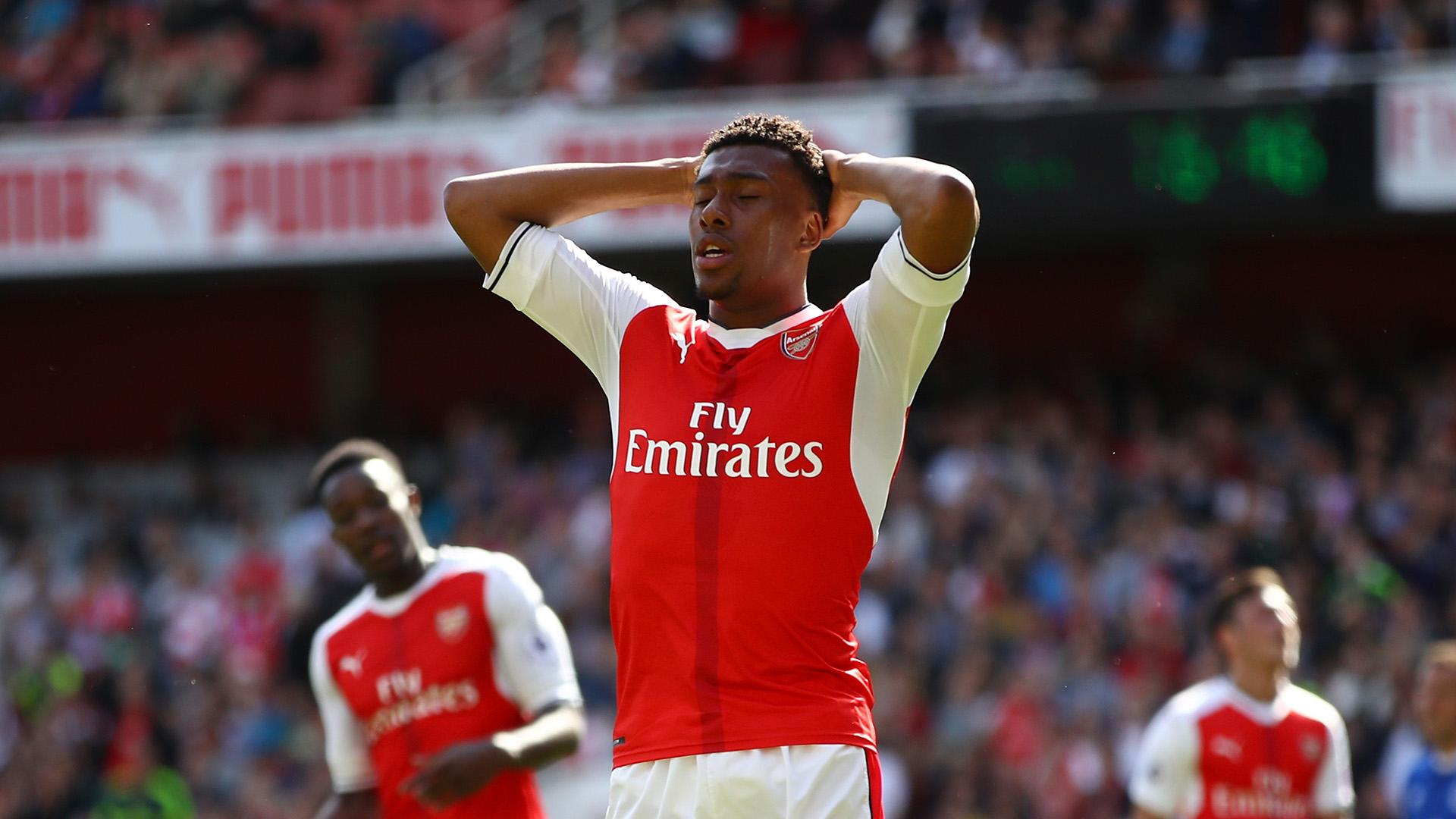 Alex Iwobi Arsenal Everton