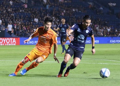 Image result for ชาช่ารัวแฮททริกบุรีรัมย์แซงสุโขทัย 5-2 ขยับใกล้แชมป์ไทยลีก