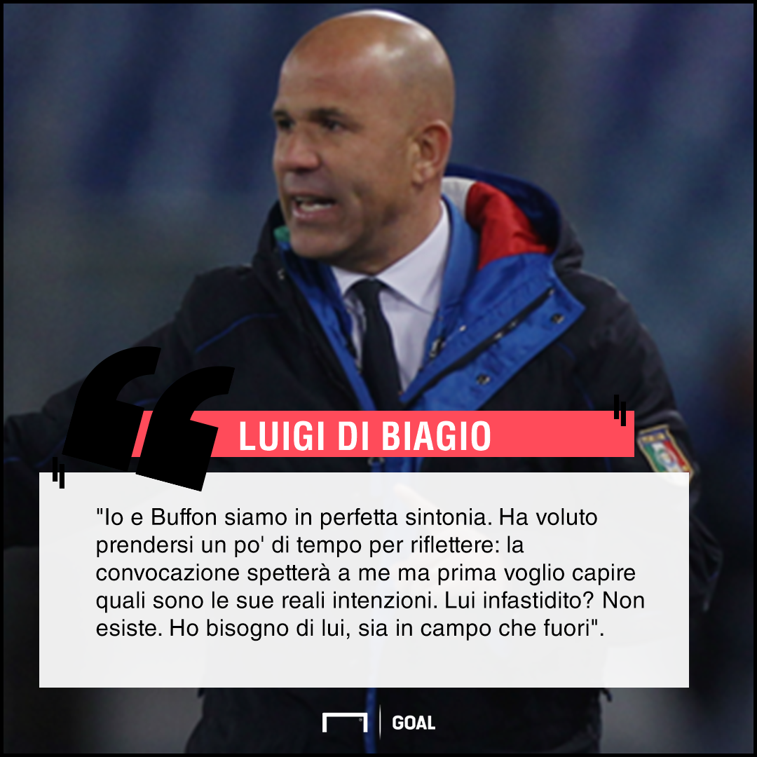 Sky Sport, Buffon potrebbe rifiutare la convocazione di Di Biagio: ecco perché Sky Sport, Buffon potrebbe rifiutare la convocazione di Di Biagio: ecco perché