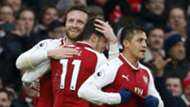 Alexis Sanchez Mesut Ozil Shkodran Mustafi Arsenal Tottenham